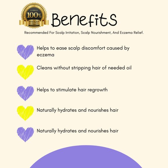 Organic Baby Shampoo| Dry Scalp Relief| Non-Greasy - Picture 4 of 9